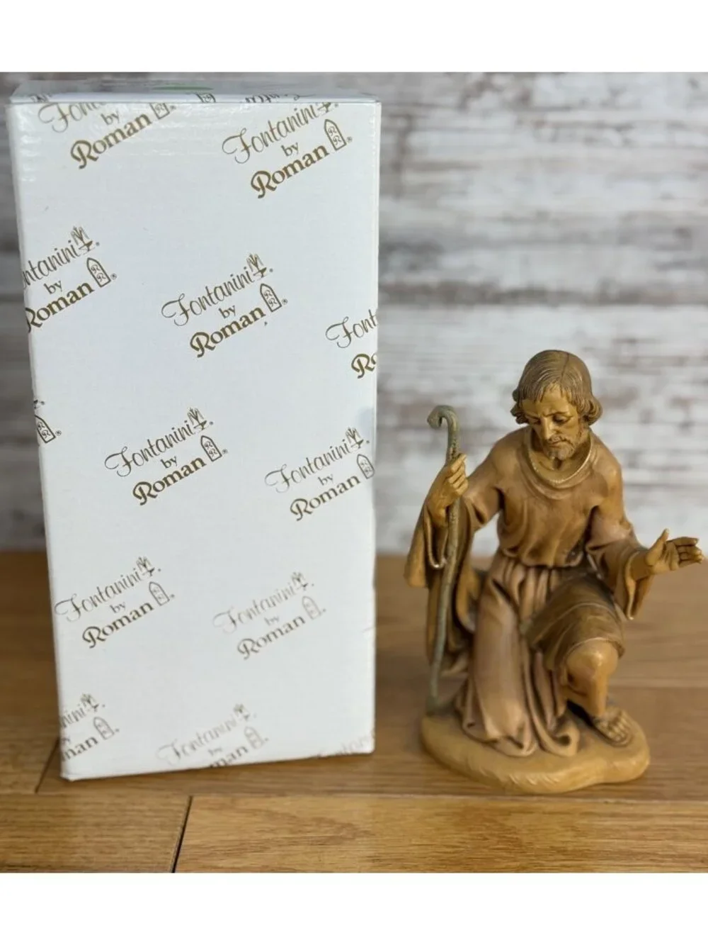 Vintage 1983 Fontanini by Roman JOSEPH Nativity Figurine Depose Italy 301